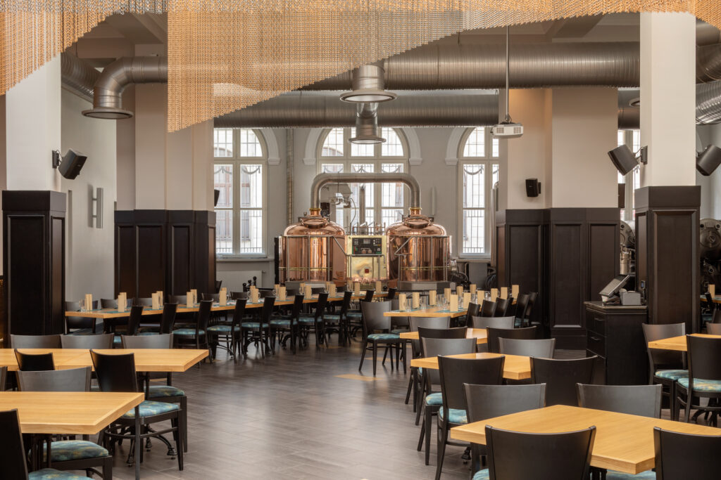 Brovaria - brewery restaurant.